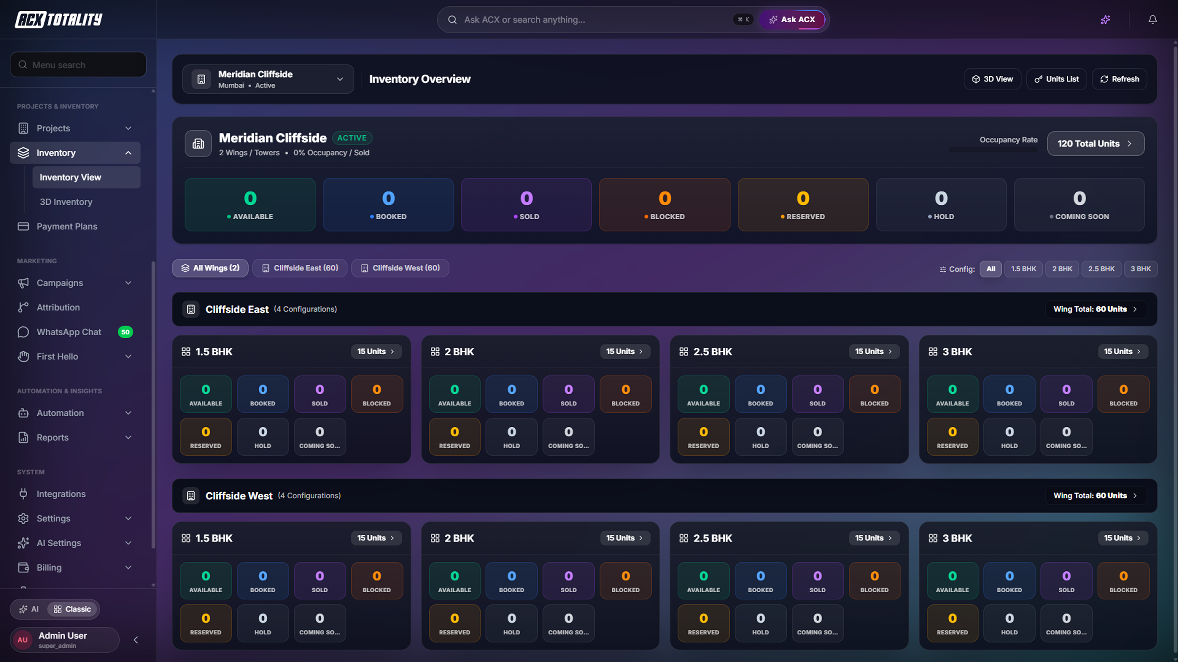 3D Real-Time Inventory & Proposal Suite